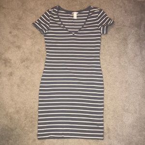 H & M striped dress